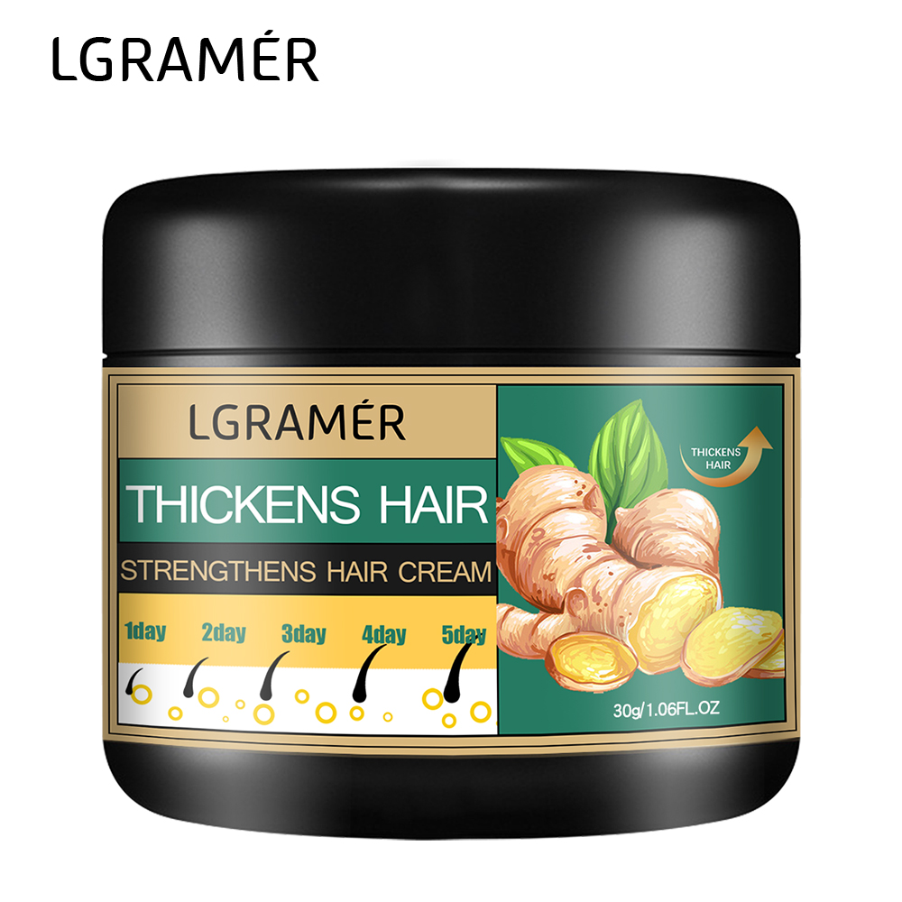 Hair Care Cream - ジンジャーヘアクリーム ディープクレンジング 育毛促進 抜け毛軽減 頭皮改善 毛包刺激