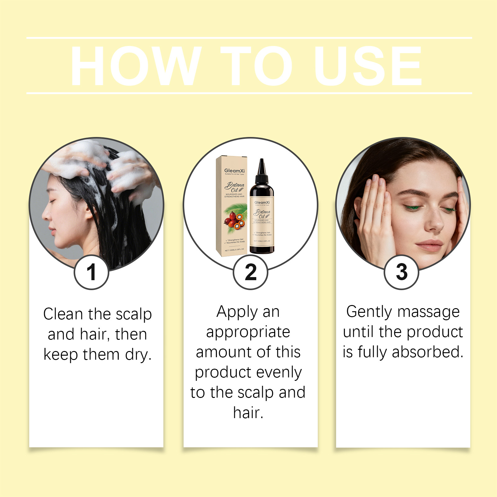 Hair Care Natural - バタナヘアエッセンシャルオイル 髪根強化 脱毛防止 シルキー感増強 保湿 栄養補給