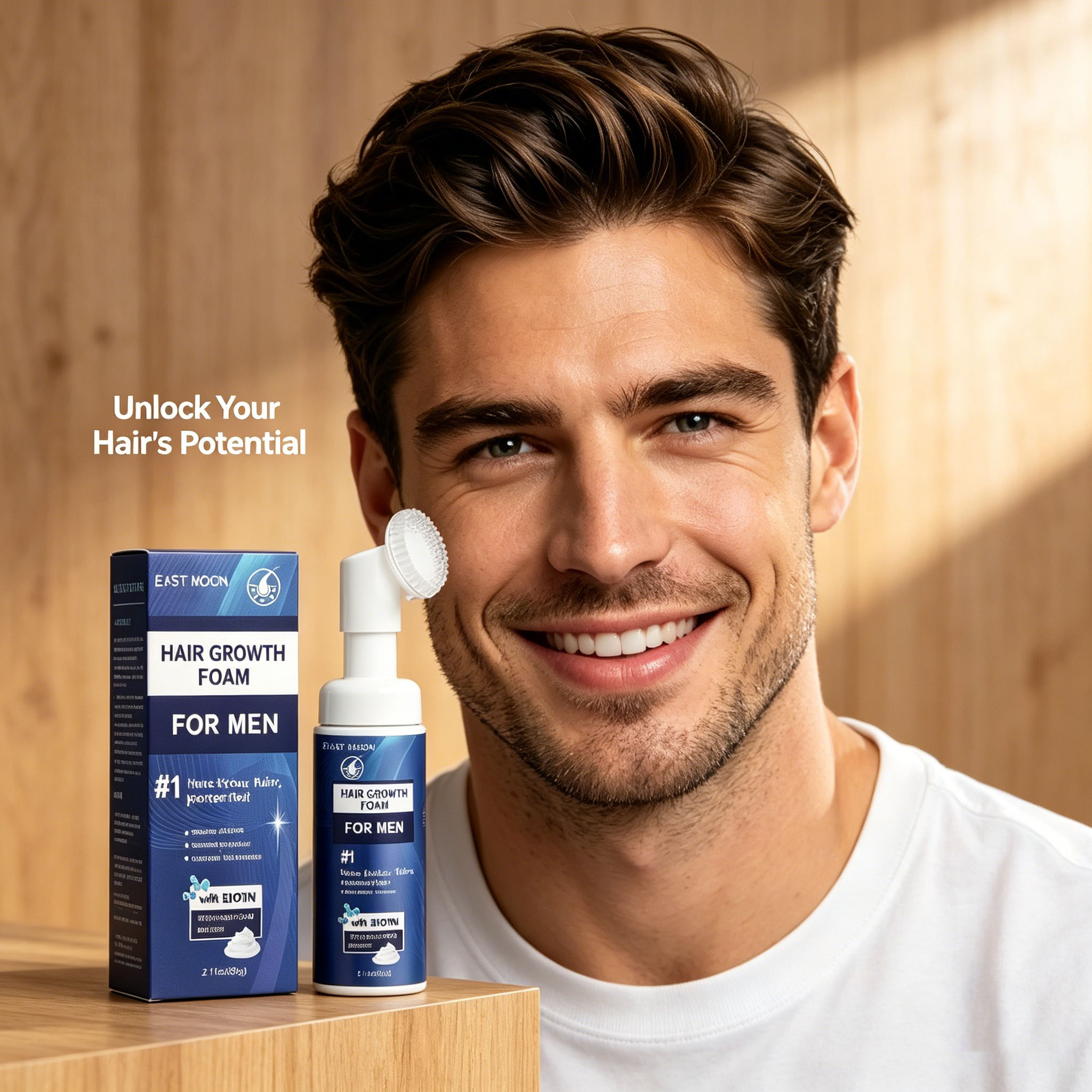 育毛フォームシリコーンブラシマッサージ頭皮刺激育毛強化毛根抗 - Hair Care Natural のレビューと価格