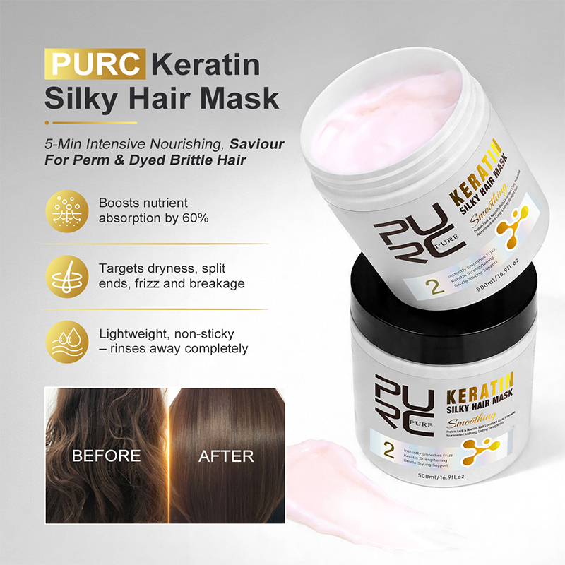 PURC ケラチントリートメント ヘアケアセット ストレート - Hair Care Cream のレビューと価格