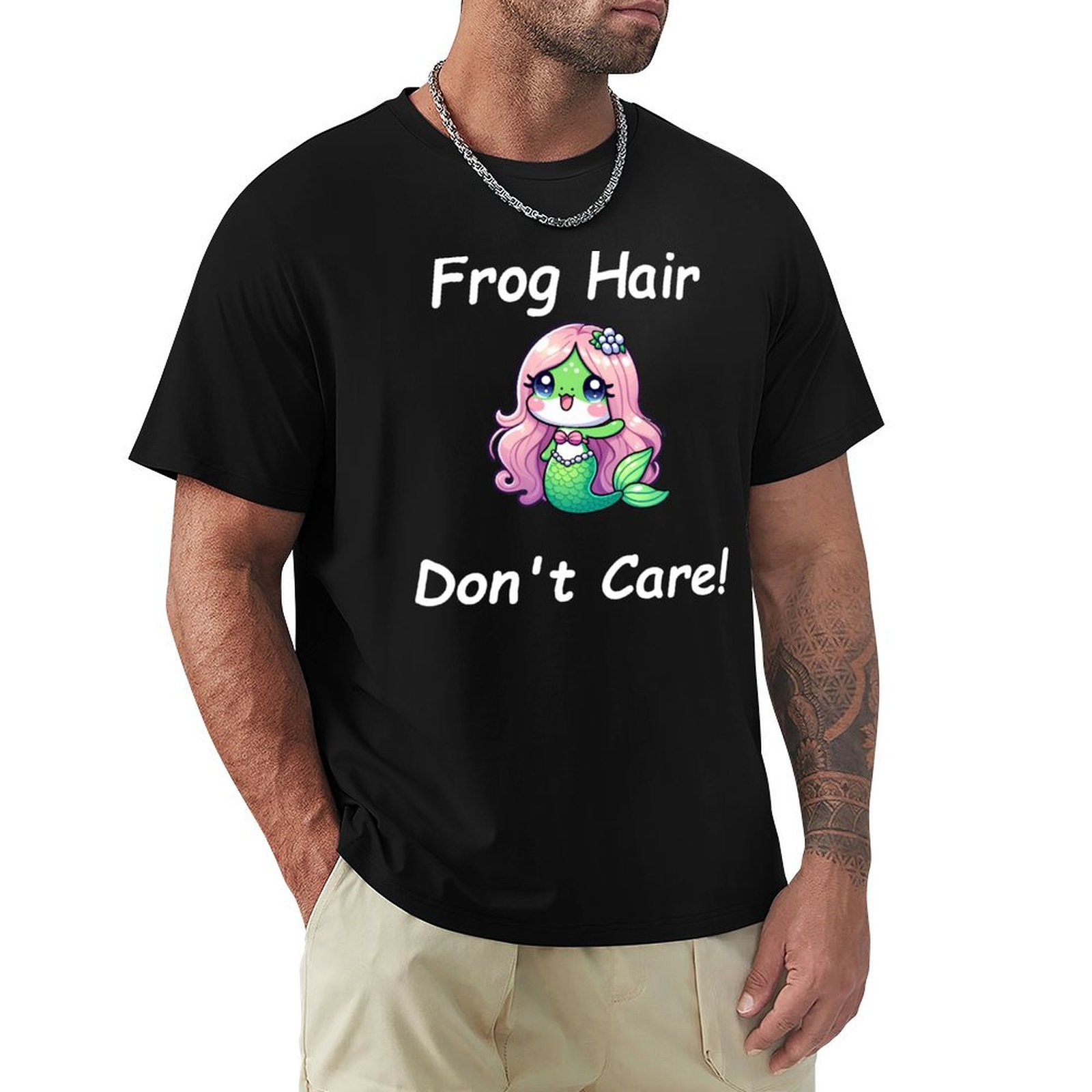 カエルの毛は気にしない！ Tシャツ 作業用ワークウェアTシャ - Hair Care Works のレビューと価格