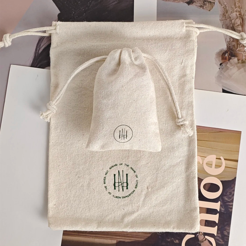 天然綿ギフトバッグ美しいメイクアップヘアボディケアフレンドリ - Hair Care Logo のレビューと価格