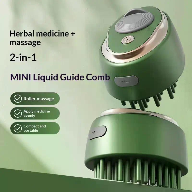 頭皮アプリケーター液塗布ガイドコームヘッドマッサージャーミニ - Hair Care For Hair Growth のレビューと価格
